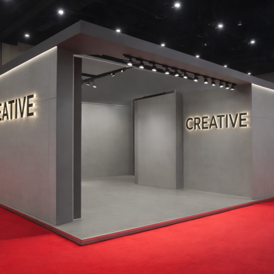 インド展示会ブース　のデザイン装飾・企画